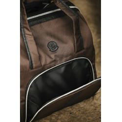 Bolsa de cuidado con ruedas EQUITHEME Castaño Marrón