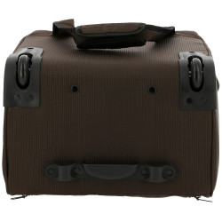 Bolsa de cuidado con ruedas EQUITHEME Castaño Marrón