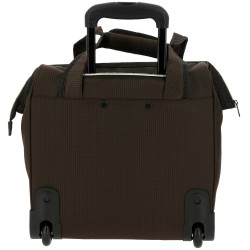 Bolsa de cuidado con ruedas EQUITHEME Castaño Marrón