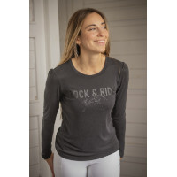 Camiseta PENELOPE - Lovely - Manga largas Antracita