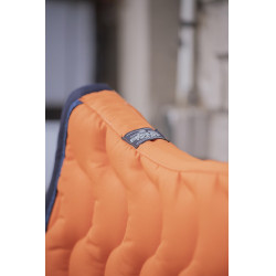 Mantilla PADDOCK - Wavy Naranja / azul marino Mantilla PADDOCK - Wavy Naranja / azul marino