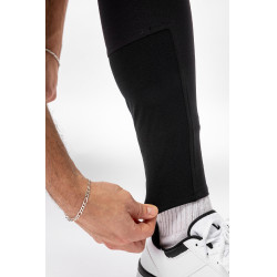 Pantalón con badanas de silícona Horze Gran Premio Hombre Negro