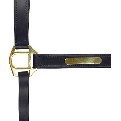 Cabezada Excelsior con doble ajuste Negro