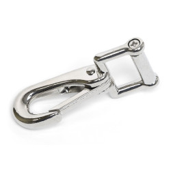 Mosquetón removible con tornillo METALAB