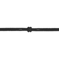 Cabezada de doma natural suave Negro