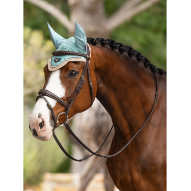 Orejera anti moscas LeMieux Loire Aqua Azul