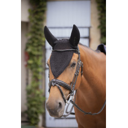 Orejeras antimoscas PADDOCK - Soundless largo Negro