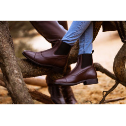 Botas con cremallera Dy'on Castaño Marr&amp;amp;amp;oacute;n