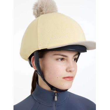 Funda gorra My LeMieux para cascos Mimosa / piedra Amarillo Funda gorra My LeMieux para cascos Mimosa / piedra Amarillo