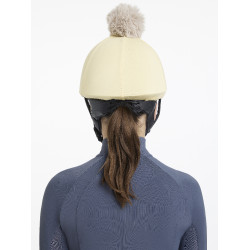 Funda gorra My LeMieux para cascos Mimosa / piedra Amarillo Funda gorra My LeMieux para cascos Mimosa / piedra Amarillo