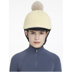 Funda gorra My LeMieux para cascos Mimosa / piedra Amarillo Funda gorra My LeMieux para cascos Mimosa / piedra Amarillo