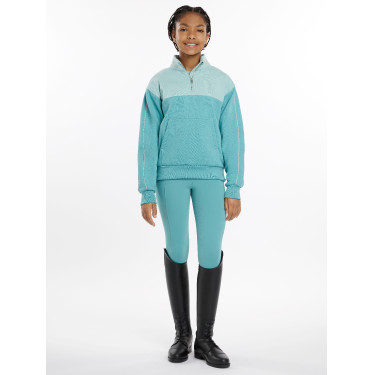 Jersey LeMieux con cremallera corta Kate Young Rider Laguna Azul