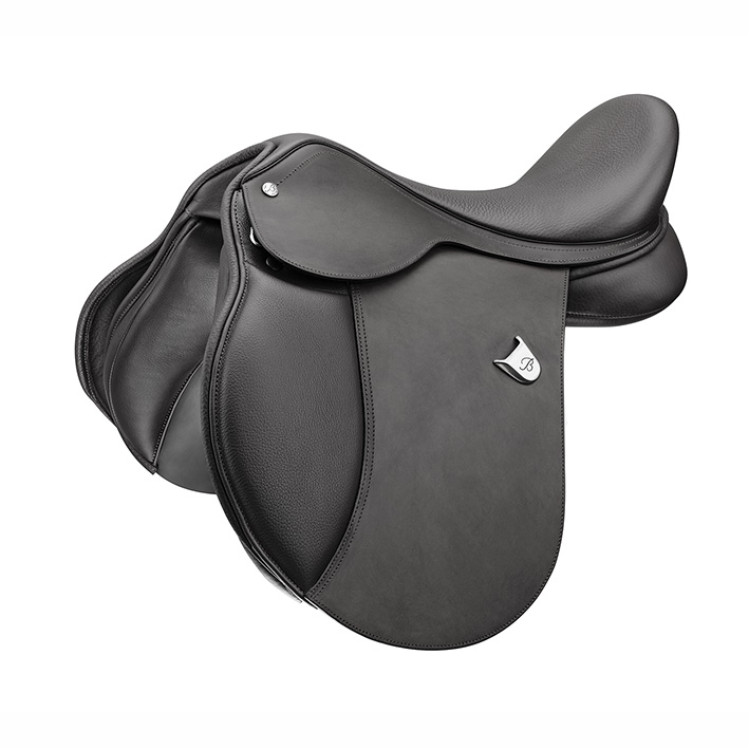 Silla mixta Bates Pony de cuero Heritage