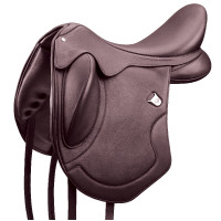 Silla Bates Artiste Hart con faldón corto Castaño Marr&amp;amp;amp;oacute;n