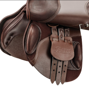 Selle Bates Elevation Plus cuir Luxe Castaño Selle Bates Elevation Plus cuir Luxe Castaño
