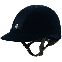 Casco Charles Owen SP8 Plus Micro-suede Marino Azul marino