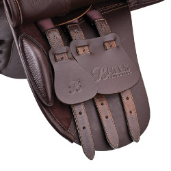 Selle Bates poney Show+ avec quartier long cuir Luxe