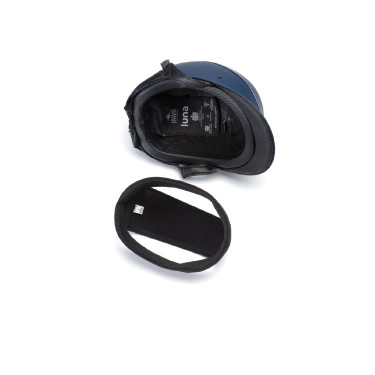 Casco Charles Owen Luna Marino / brillante