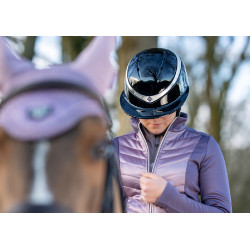 Casco Charles Owen Halo Luxe con visera ancha Casco Charles Owen Halo Luxe con visera ancha