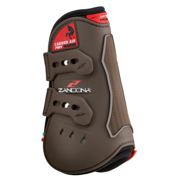 Guarniciones Zandona Carbon Air Poney Castaño Marrón Guarniciones Zandona Carbon Air Poney Castaño Marrón