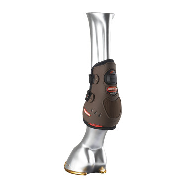 Fesselkopfschutz Wettkampf Zandona Carbon Air Feel+ Klettverschluss Castaño Marrón