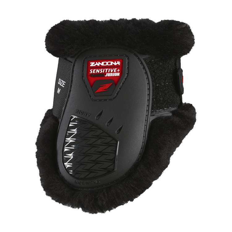 Protectores de menudillo de borrego Zandona Carbon Air Sensitive+ para caballos jóvenes Protectores de menudillo de borrego Zandona Carbon Air Sensitive+ para caballos jóvenes