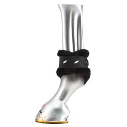 Gamaschen mit Lammfell Zandona Carbon Air Sensitive+ für junge Pferde Negro / oveja negra