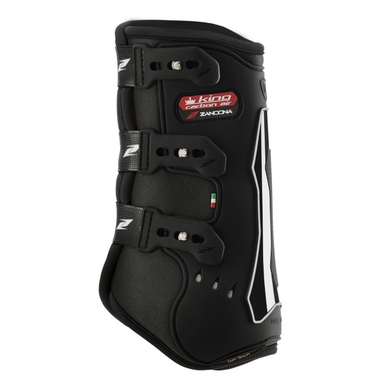 Guarniciones de doma Zandona King Carbon Air delanteras
