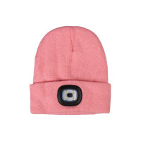 Gorro de punto Honey HKM Coral Rojo