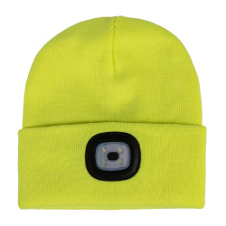 Gorro de punto Honey HKM Amarillo fluorescente Gorro de punto Honey HKM Amarillo fluorescente