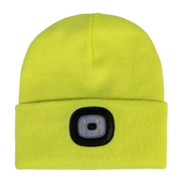 Gorro de punto Honey HKM Amarillo fluorescente Gorro de punto Honey HKM Amarillo fluorescente