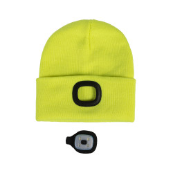 Gorro de punto Honey HKM Amarillo fluorescente Gorro de punto Honey HKM Amarillo fluorescente