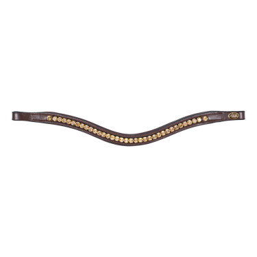 Frontal acolchado con ondas y strass HFI Frontal acolchado con ondas y strass HFI