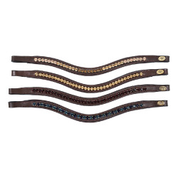 Frontal acolchado con ondas y strass HFI Frontal acolchado con ondas y strass HFI