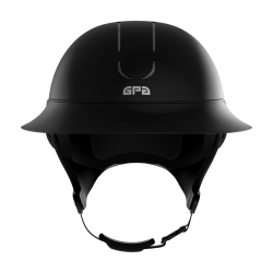 Casco GPA Global First Lady TLS Negro / gris / plateado