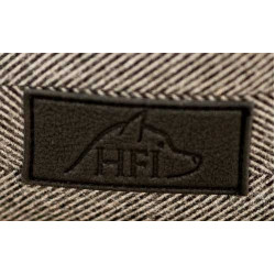 Cojín rectangular para perro HFI brun, contrastes noirs Marrón