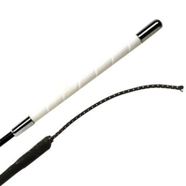 Fusta de doma Whip & Go con pomo metálico Fusta de doma Whip & Go con pomo metálico