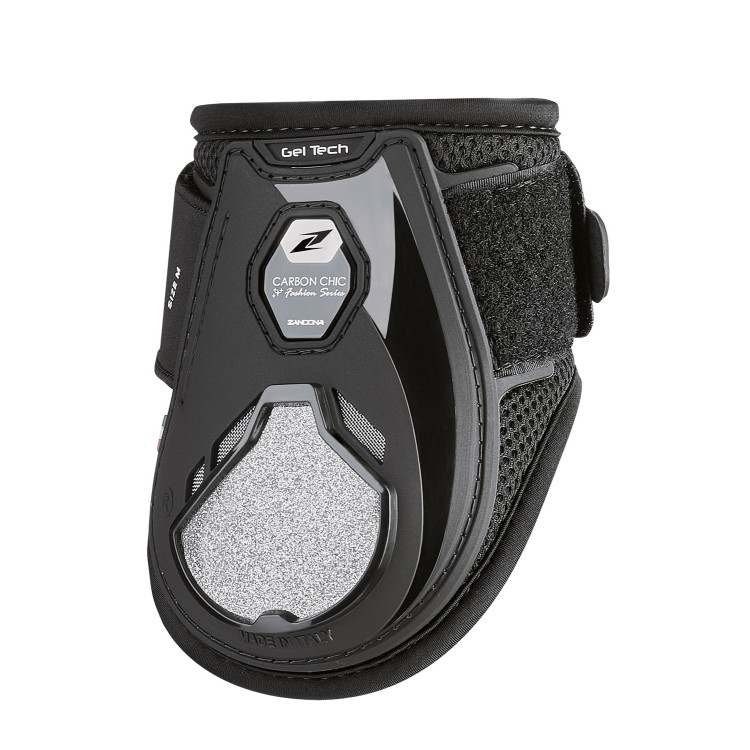 Protectores de menudillo Zandona Carbon Chic para caballos jóvenes