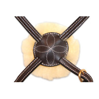 Brida con muserola mexicana HFI Castaño Marrón