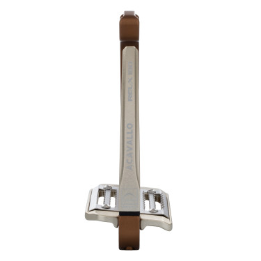 Estribos de seguridad Acavallo Rel-X 180 rama desmontable Marrón dorado Marr&amp;amp;amp;oacute;n