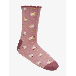 Calcetines Mini LeMieux Fluffy Character por 2 Limón Amarillo Calcetines Mini LeMieux Fluffy Character por 2 Limón Amarillo