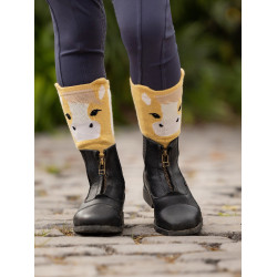 Calcetines Mini LeMieux Fluffy Character por 2 Limón Amarillo Calcetines Mini LeMieux Fluffy Character por 2 Limón Amarillo