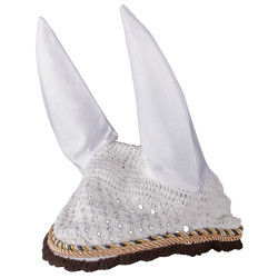 Imperial Riding Italy Deluxe Mosca Sombrero Blanco / marrón