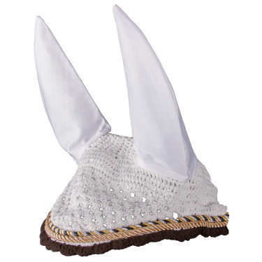 Imperial Riding Italy Deluxe Mosca Sombrero Blanco / marrón