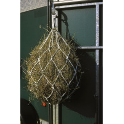 Katoenen hooinet met ringen Katoenen hooinet met ringen