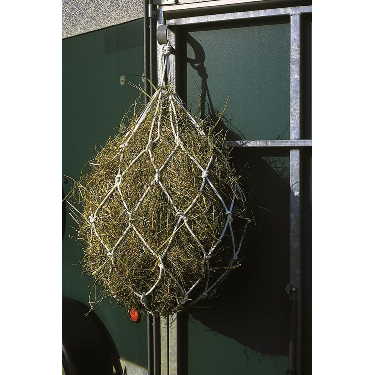 Katoenen hooinet met ringen Katoenen hooinet met ringen