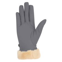 Guantes HV Polo Granate Gris frío