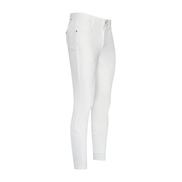 Pantalón de montar hombre Euro-Star Camillo FullGrip Blanco Pantalón de montar hombre Euro-Star Camillo FullGrip Blanco