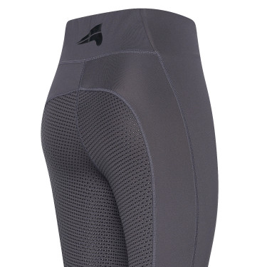 Leggings de equitación Euro-Star Livia FullGrip Periscopio Gris