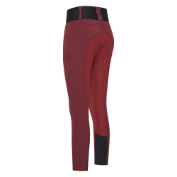 Leggings de equitación Euro-Star Athletic leanline FullGrip Granada Rojo Leggings de equitación Euro-Star Athletic leanline FullGrip Granada Rojo